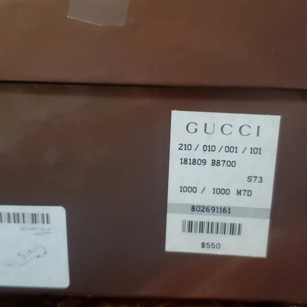GUCCI Moca Pelle S. Cuoio Horsebit suede loafers Men - Picture 15 of 16